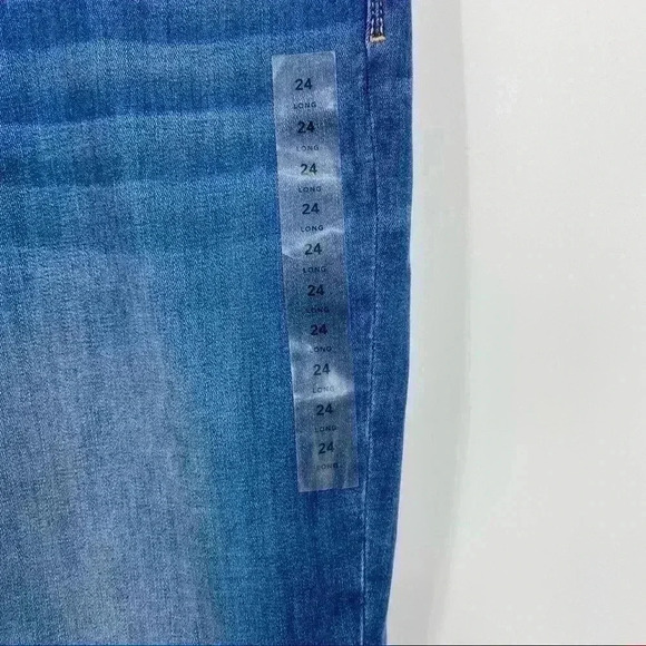 AE Ne(x)t Level Artist Crop Jean Size 24 Long NWT - Picture 9 of 14